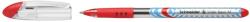 Schneider Pix cu gel Schneider Slider M, corp transparent, varf 0.4 mm, rosu (SCH151102)