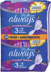 Always Дамски превръзки Platinum Day&Night, 12 бр (2111012)