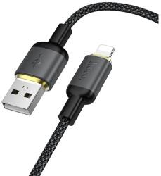 hoco. Cablu de date HOCO X128 USB - Lightning, 100 cm, NEGRU X128_USB_C (X128_USB_C)