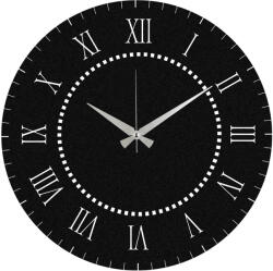 Wallity Dekoratív Fém Falióra Fekete Seven Love (279ENZ1830)