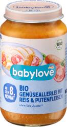 babylove Био пюре от зеленчуци с ориз и пуешко, 8+м, 220 g (1602890)
