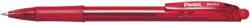 Pentel Pix cu mecanism, Pentel, BK-417, 0.7 mm, plastic, rosu (PE417002) - forit
