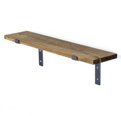 Hanah Home Decorative Wooden Wall Shelf Black Walnut Lam002