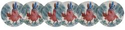  Hermia Ceramic Dessert Plate Set (6 Pieces) Multicolor ST025006F021AD05J000ACO100