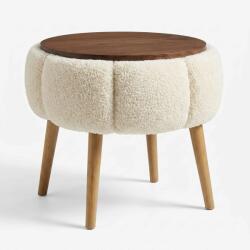  Atelier Del Sofa Papatya krémszínű lerakóasztal