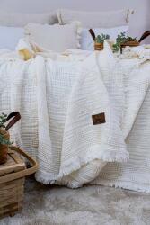  L' essential Maison kétszemélyes ágytakaró Cream Oscar - krém