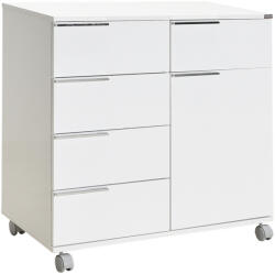  Hanah Home Multi Purpose Cabinet White Adr-415-Pp-1