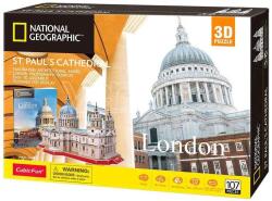 CubicFun 3D Puzzle Cubic Fun din 107 de piese - Catedrala Sf. Paul (DS0991h)
