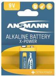 ANSMANN Alkáli Elem, X-Power, E, 9 V, 1 db 5015643 (5015643)