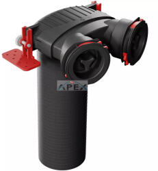 Heatpex - Szelepfogadó elem 90°-os (DN90mm x 2) ARIA CONNECT