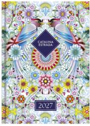 VECTRALINE Határidőnapló VECTRALINE Catalina kék A/5 napi fehér lapos 2027 (23.09929) - vectraline