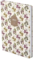 TopTimer Határidőnapló TOPTIMER Joy J012 B/6 heti fehér lapos Orchidea UV lakk 2027 (T012J-2K2) - vectraline