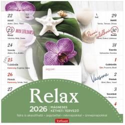TopTimer Falinaptár TOPTIMER T090 220x220mm mágneses álló Relax 2027 (T9000-07A) - vectraline