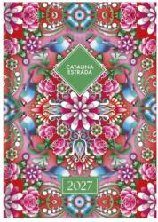VECTRALINE Határidőnapló VECTRALINE Catalina rózsaszín B/6 napi fehér lapos 2027 (23.09943) - vectraline
