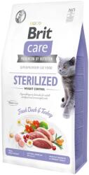 Brit Brit Care Cat Grain Free STERILISED - WEIGHT CONTROL Duck and Turkey 2kg - Lejár: 2026.09. 03