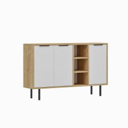  Hanah Home Console Sapphire Oak White Viyana - Sapphire Oak, White
