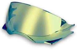 W-TEC Csere napellenző/plexi W-TEC Satalone sisakhoz, karcálló bevonat, egyszerű cserélési mechanizmus arany (31156-4)