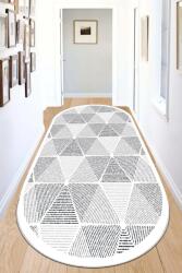 Conceptum Hypnose Carpet (60 x 100) Grey Ecora Oval - Grey