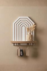  Hanah Home Wall Shelf White Artmtkwll10-White