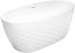 Rea Gaja térben álló kád 169x81.5 cm ovális fehér REA-W0125 (REAW0125)