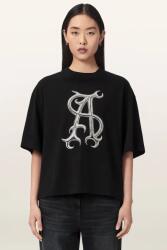 AllSaints tricou oversized pentru femei din bumbac REFLEX AMELIE TEE 9BY2-TSDZ3O_99X (W149JF)
