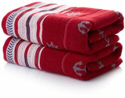  L' essential Maison kéztörlő szett (2 darab) Red Marin - Piros