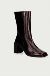 Billi Bi botine cu toc pentru femei din piele Mogano athene 76 9BY2-OBDWDD_83X