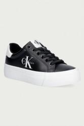 Calvin Klein VULC FLATFORM LACEUP LOW LTH sneakers pentru femei 9BY2-OBDUDM_99X