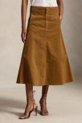 Ralph Lauren fustă evazată din catifea reiată 9BY2-SDDZU1_82X (211B17568)