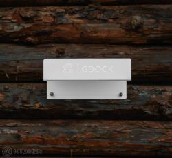GDOCK Bike Shelf Suport de perete pentru biciclete, alb