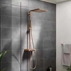 GROHE Sistem de dus, cu baterie termostatata, cupru lucios (Warm Sunset), Grohe Euphoria SmartControl System 310 Duo Cube 26508DA0 26508DA0 (26508DA0)