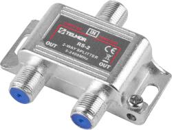 Telkom Telmor splitter de semnal RTV/SAT cu 2 căi, 5-2400 MHz, cu transfer de tensiune L-ZLA0590 (ZLA0590)