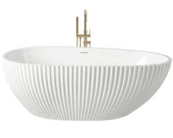 Rea térben álló kád 170x84.5 cm ovális fehér REA-W0506 (REAW0506)