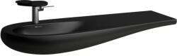 Laufen Il Bagno Alessi mosdótál 120x50 cm klasszikus fekete matt H8149737161091 (H8149737161091)