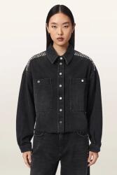 AllSaints jachetă scurtă pentru femei din denim NICKY 9BY2-KUDYWC_99X (W070PF)