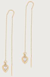 Guess cercei pentru femei din oțel inoxidabil cu zirconiu cubic CRYSTAL LOVE 9BY2-AKDZ1C_GLA (JUBE06.364JW)