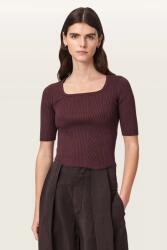 AllSaints tricou tricotat pentru femei cu vâscoză CRUZ HALLY TOP 9BY2-TSDZ43_92X (W038KF)