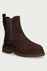 Twinset ghete scurte pentru femei din piele întoarsă 9BY2-OBDU2W_89X (262TGT098.00203)