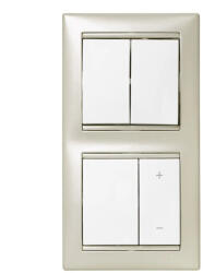 Legrand Valena kettős váltókapcsoló fehér 774408 (774407)