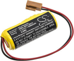 Utángyártott Fanuc PLC Li-MnO2 elem 3V 2000mAh LX98L-0031-0012 - CameronSino (CS-FN200SL)