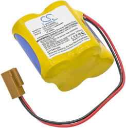 Utángyártott GE PLC Li-MnO2 elem 6V 2400mAh A06B-6114-K504, A98L-0031-0025 - CameronSino (CS-PLC980SL)