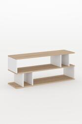 Hanah Home TV Stand Sonomo Oak White Selya - Sonomo Oak, White (8684284462703)