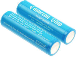 Utángyártott 18650 Li-ion akkumulátor 3.7V 2600mAh - CameronSino (CS-ICR18650NB)