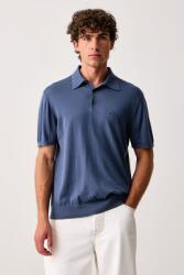 Giorgio Armani férfi pamut póló - kék L - answear - 42 990 Ft