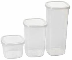 Hermia Storage Box Set (15 Pieces) White BNMPEGYWS15-51217