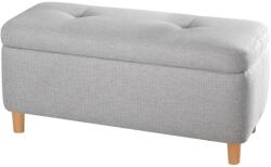 Atelier Del Sofa Pouffe Light Grey Rocio - Light Grey