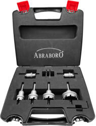 ABRABORO lyukfűrész készlet keményfém fogakkal, CT INOX, 9 részes (070833000009)