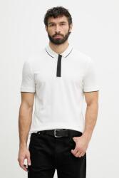 Giorgio Armani póló férfi pamut - fehér L - answear - 21 990 Ft
