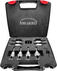 ABRABORO lyukfűrész készlet keményfém fogakkal, CT INOX, 11 részes (070833000011)