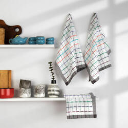 Hermia Hand Towel Set (4 Pieces) Multicolor Renkli